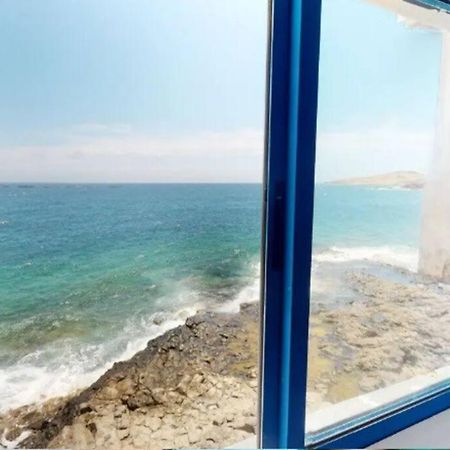 La Casa Con Terraza Privada Sobre El Mar Villa Telde Buitenkant foto