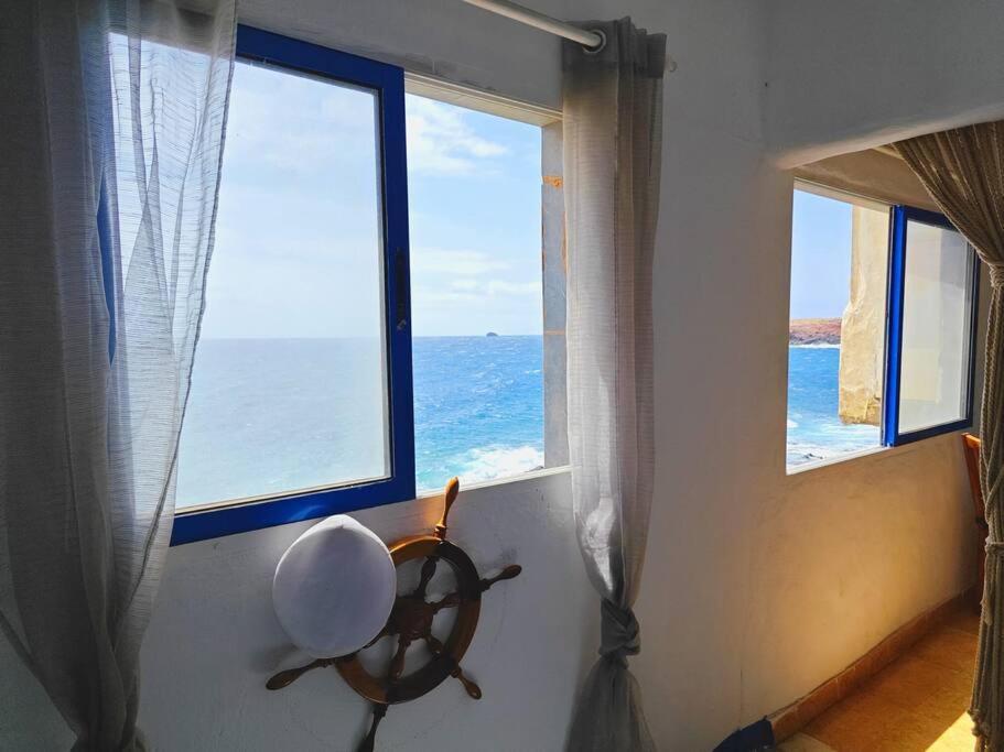 La Casa Con Terraza Privada Sobre El Mar Villa Telde Buitenkant foto
