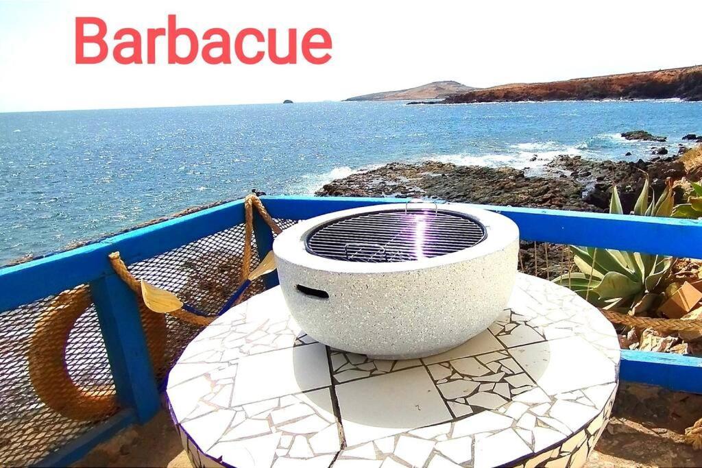 La Casa Con Terraza Privada Sobre El Mar Villa Telde Buitenkant foto