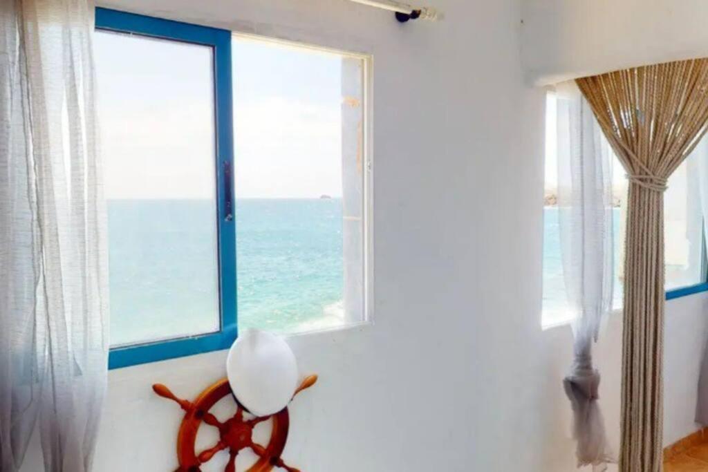 La Casa Con Terraza Privada Sobre El Mar Villa Telde Buitenkant foto
